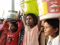 भीषण गर्मी में बूंद-बूंद को तरसे लोग, स्कूल छोड़कर बच्चों ने उठाए बर्तन, दी सपनों की कुर्बानी!