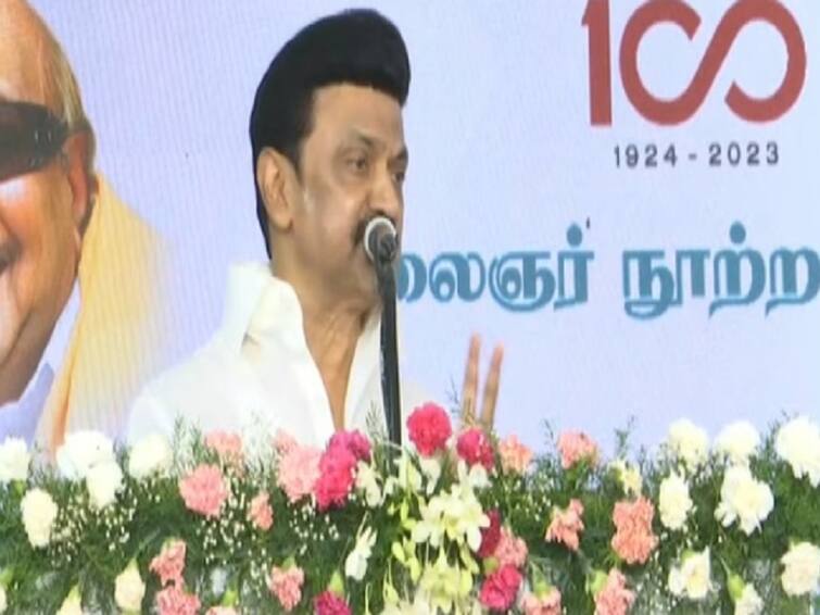 Karunanidhi is King says MK Stalin after inaugurating new hospital in Guindy கலைஞர் கருணாநிதி என்றாலே கிங்தான்...மருத்துவமனை திறப்பு விழாவில் முதலமைச்சர் ஸ்டாலின் புகழாரம்..!