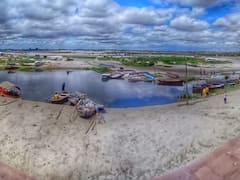 In Pics: कानपुर में भीषण गर्मी में सूखने लगी गंगा, घाटों से 200 मीटर हुई दूर, वैज्ञानिकों ने भी जताई चिंता