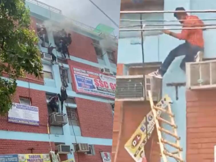 Delhi Mukherjee Nagar Fire 61 people admitted 3 hospitals for treatment around 50 discharged know details Delhi Fire: டெல்லி ஐ.ஏ.எஸ்.பயிற்சி மையத்தில் தீ விபத்து; ஜன்னல் வழியாக குதித்து தப்பிய மாணவர்கள் - வீடியோ வைரல்!