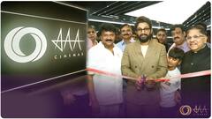 Icon Star Allu Arjun Craze At Ameerpet AAA Cinemas Opening: అమీర్ పేట్ చౌరస్తాలో బన్నీ క్రేజ్