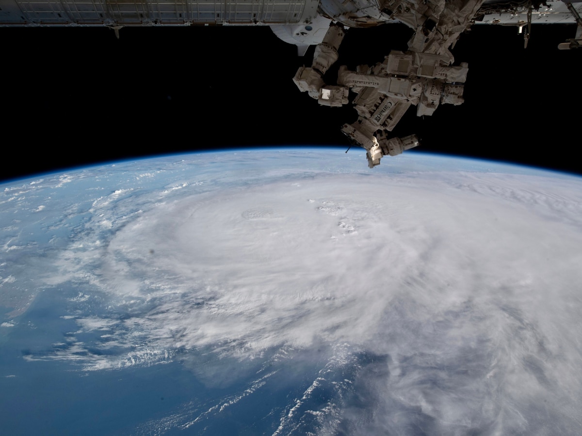 Astronaut Captures Stunning Visuals Of Cyclone Biparjoy From Space Station: Watch