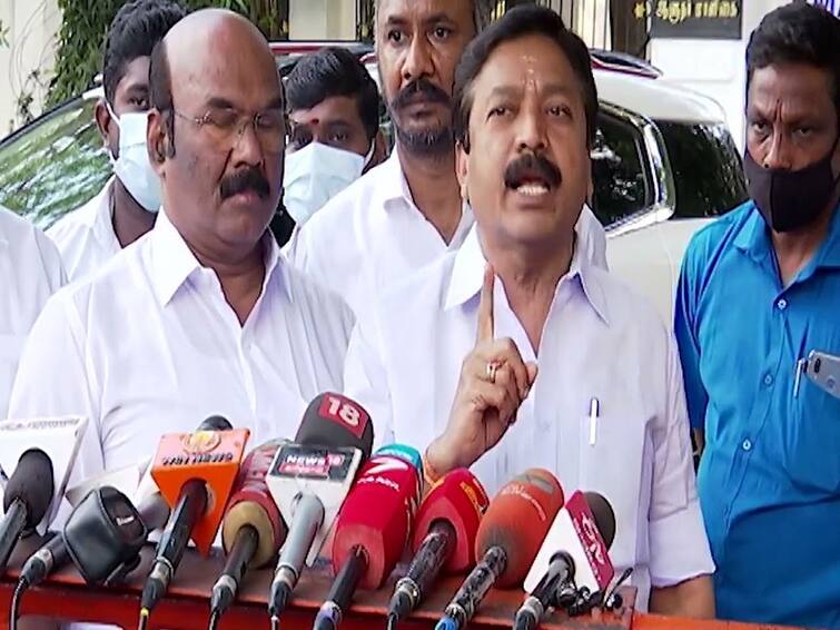 ADMK leaders meet TN governor R N Ravi urges him to remove Senthil balaji from cabinet பரபரப்பான அரசியல் சூழல்.. ஆளுநரை சந்தித்த அதிமுக நிர்வாகிகள்..காரணம் என்ன..?