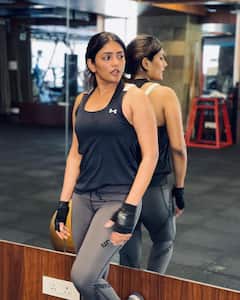 Eesha rebba: జిమ్‌లో అందమైన ఫిజిక్ కోసం కసరత్తులు చేస్తున్న ఈషా రెబ్బా