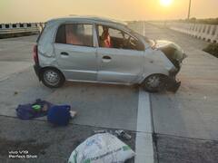 नजर हटी, दुर्घटना घटी! समृद्धी महामार्गावर गाडी चालवताना झोप लागली अन् अपघात झाला