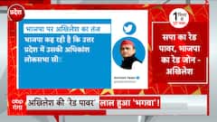 Loksabha Elections 2024 : BJP पर Akhilesh का तंज, बोले- 'सपा का रेड पावर, BJP का रेड जोन'