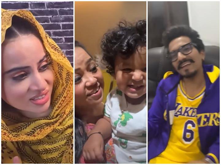 Uorfi Javed sent a special gift for comedian Bharti Singh son Gola Uorfi Javed ने कॉमेडियन भारती सिंह के बेटे गोला के लिए भेजा स्पेशल गिफ्ट, हर्ष बोले- 'इससे तो मैं खेलूंगा'