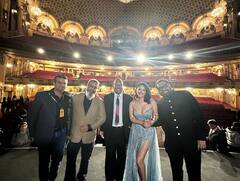 Sunny Leone Dons Shimmery Silver Gown For Kennedy Screening At Sydney Film Festival