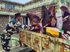 તસવીરોમાં જુઓ કેવું વિકરાળ રૂપ લઈ રહ્યું છે 'બિપરજોય' વાવાઝોડું, હજારો લોકોનું સ્થળાંતર, NDRF, SDRF તૈનાત