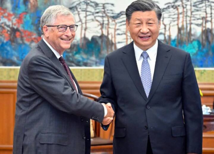 Bill Gates Visits China meet chinese president Xi Jinping in beijing Bill Gates In China: 'मैं आपको देखकर बहुत खुश हूं', चीन पहुंचे बिल गेट्स से मुलाकात के दौरान बोले राष्ट्रपति शी जिनपिंग