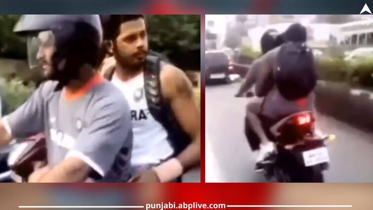 Old video of Dhoni riding a bike is viral on social media, fans are loving it Watch: ਧੋਨੀ ਦਾ ਬਾਈਕ ਚਲਾਉਣ ਵਾਲਾ ਪੁਰਾਣਾ ਵੀਡੀਓ ਸੋਸ਼ਲ ਮੀਡੀਆ 'ਤੇ ਵਾਇਰਲ, ਫੈਨਜ਼ ਨੂੰ ਆ ਰਿਹਾ ਹੈ ਖੂਬ ਪਸੰਦ