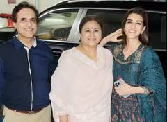 Adipurush: ‘આદિપુરુષ’ના સ્ક્રીનિંગમાં કૃતિ સેનન કોની સાથે પહોંચી ? કોણ કોણ પડ્યું નજરે