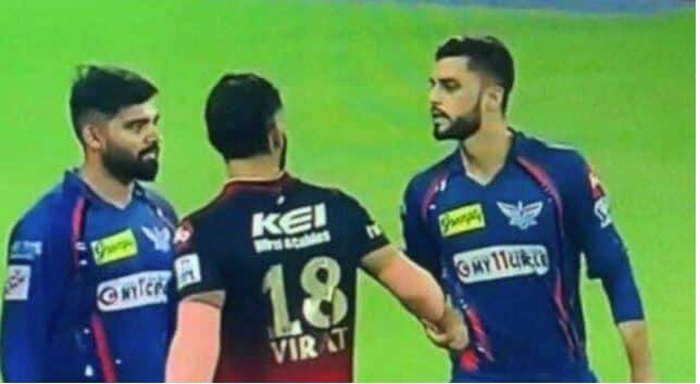 Virat Kohli started the fight caught my hand forcefully says Naveen ul Haq Kohli vs naveen ul haq: ਨਵੀਨ ਦਾ ਕੋਹਲੀ 'ਤੇ ਵੱਡਾ ਇਲਜ਼ਾਮ, 'ਮੈਂ ਨਹੀਂ  ਵਿਰਾਟ ਨੇ ਸ਼ੁਰੂ ਕੀਤੀ ਸੀ ਲੜਾਈ, ਜ਼ਬਰਦਸਤੀ ਫੜ੍ਹਿਆ ਸੀ ਮੇਰਾ ਹੱਥ'