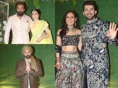 Karan Deol’s Sangeet Ceremony: Couple Pose For The Paps As Deol Brothers & Other Family Members Attend The Celebration - SEE PICS