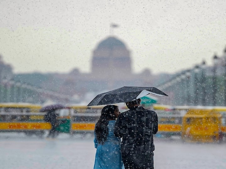 The India Meteorological Department (IMD) had forecast light rain and thundershowers with gusty winds for the day. (Image Source: PTI)