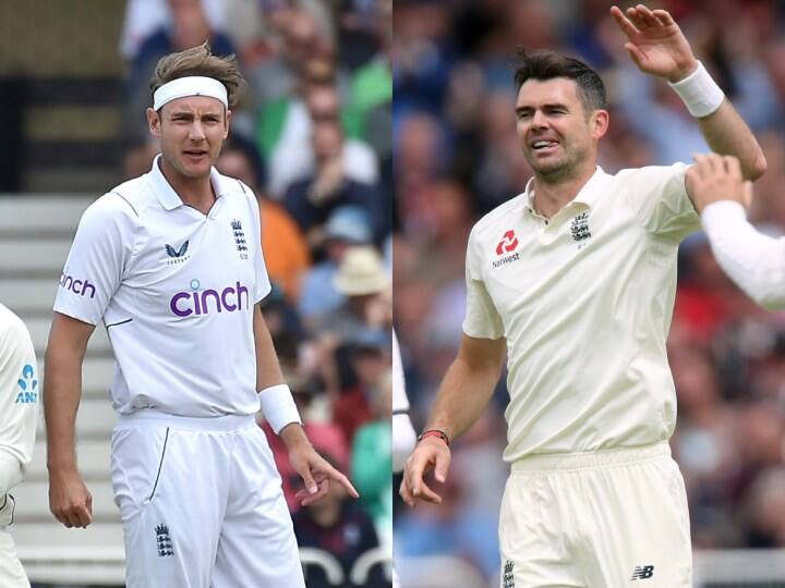 England vs Australia 1st Test james anderson stuart broad near to break his bowling record in ashes series 2023 ENG vs AUS: ब्रॉड-एंडरसन के पास इतिहास रचने का मौका, एशेज सीरीज में तोड़ सकते हैं रिकॉर्ड