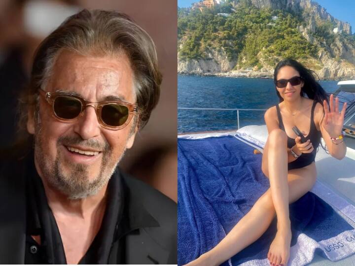 Al Pacino becomes father for the fourth time at the age of 83 girlfriend Noor Alfallah delivers baby boy 'गॉडफादर' फेम Al Pacino 83 साल की उम्र में चौथी बार बने पिता, 29 साल की गर्लफ्रेंड ने बेटे को दिया जन्म