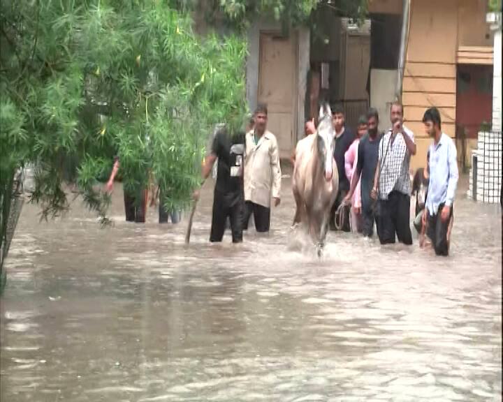 Cyclone Biparjoy: After the storm in Jamnagar, rainwater entered the house Cyclone Biparjoy: જામનગરમાં વાવાઝોડા બાદ ઘરમાં ઘૂસ્યા વરસાદી પાણી, લોકોને હાલાકી