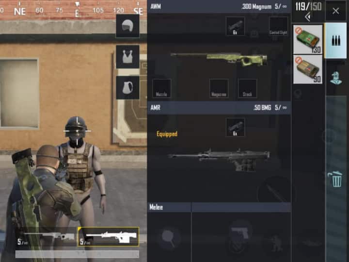 Irrespective of the number of times BGMI has been banned and got back if one thing has remained constant then that is the sniper AWM. AMR is the highest damage-dealing gun in the game but AWM's popularity still holds. AMR's single shot deals a damage of 140 HP and AWM's single shot deals a damage of 134 HP. (Image Source: Screenshot/ABPLive)