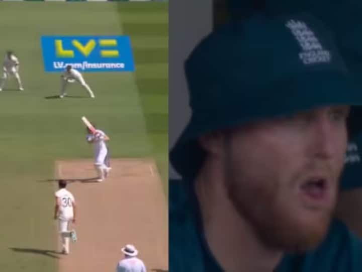 Crowley hit the first ball of the match, then Ben Stokes gave such a reaction, video viral