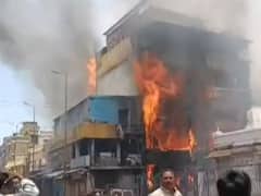 Fire Breaks Out At Shop In Andhra's Tirupati, No Casualties Reported