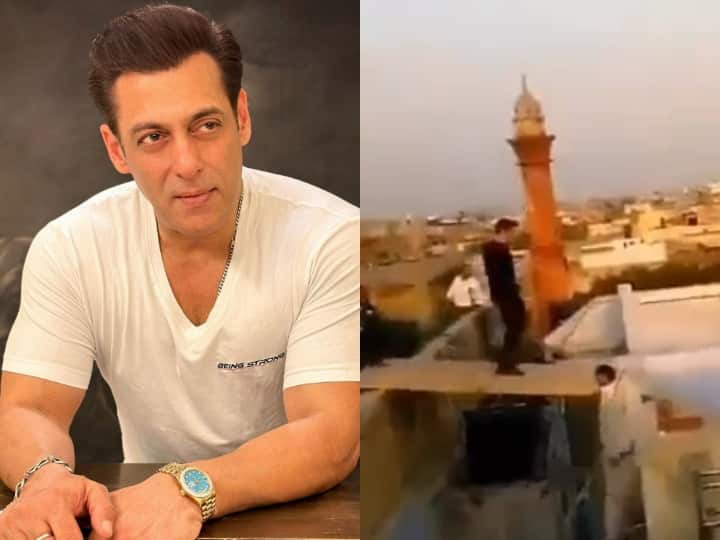 Watch: 'टाइगर 3' के सेट से  Salman Khan का वीडियो हुआ लीक, छत पर स्टंट सीन करते 'भाईजान' को देख खुश हुए फैंस
