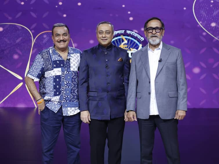 Kon Honar Crorepati Special Episode Latest Update know details Shivaji Satam Mahesh Manjrekar Sachin Khedekar Kon Honar Crorepati : तीन जिवलग मित्रांचा कट्टा जमणार; महेश मांजरेकर आणि शिवाजी साटम यांच्याबरोबर रंगणार 'कोण होणार करोडपती'चा विशेष भाग