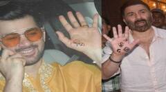 Karan Deol; ਕਰਨ ਦਿਓਲ-ਦ੍ਰਿਸ਼ਾ ਦੀਆਂ ਮਹਿੰਦੀ ਫੰਕਸ਼ਨ ਦੀਆਂ ਤਸਵੀਰਾਂ ਆਈਆਂ ਸਾਹਮਣੇ, ਸੰਨੀ ਦਿਓਲ ਦੀ ਮਹਿੰਦੀ ਨੇ ਲੁੱਟੀ ਮਹਿਫਲ