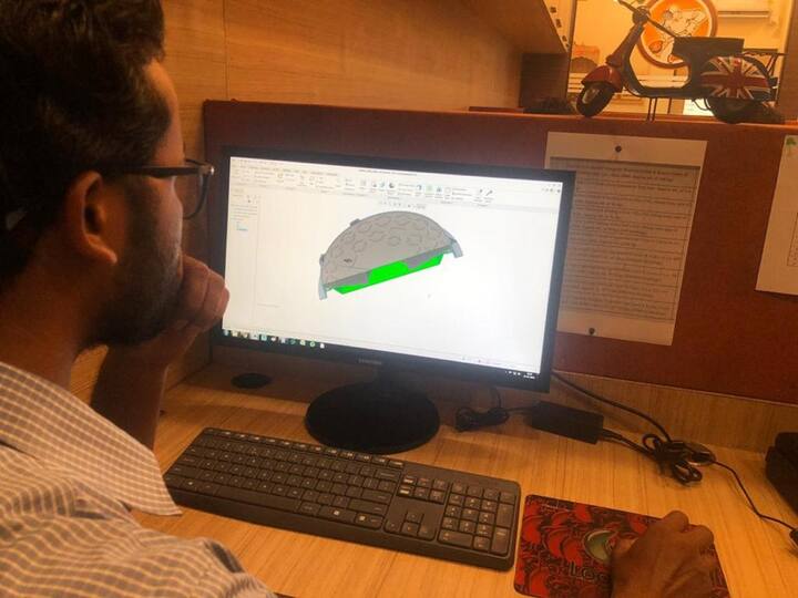 The production of manhole cover starts after the final design is approved by the respective buyers. Manhole covers are made out of cast iron. Cast iron means that the iron is melted and then poured, or cast, into a mold. (Source: Abhishek De)