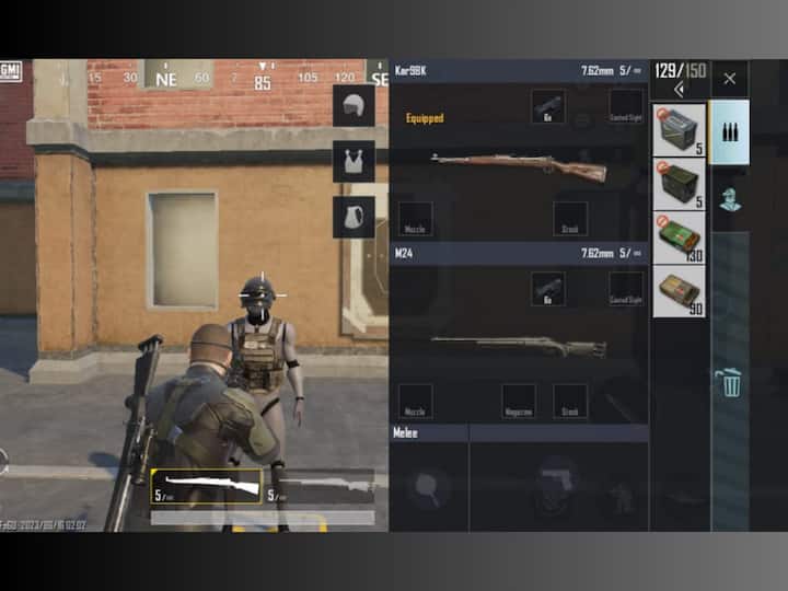 AWM is followed by M24 and Kar98 which deal a damage of 94 and 92 HP in one shot, respectively. Now, that both the weapons are sorted, let us go back to the Primary weapon and see if there are any alternatives. (Image Source: Screenshot/ABPLive)