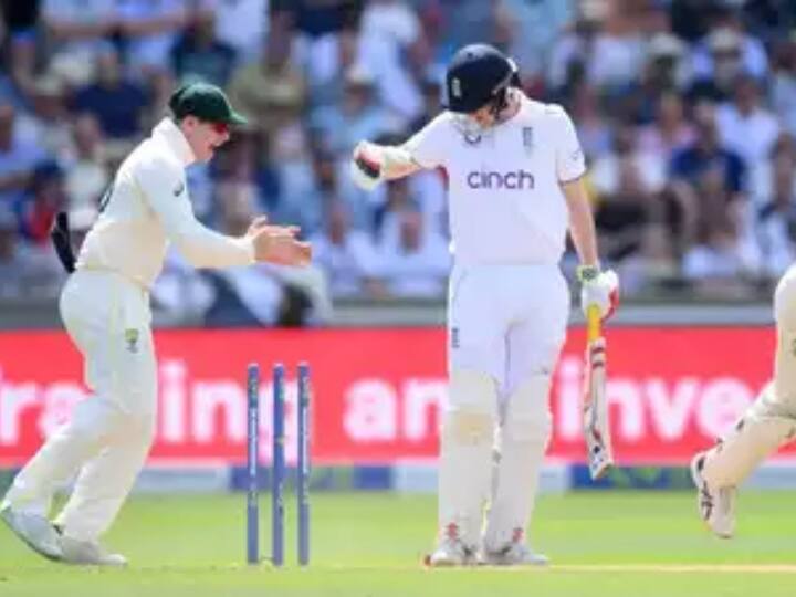 Nathan Lyon Bowled Out Harry Brook In AUS vs ENG Ashes 2023 Here Watch Viral Video Latest Sports News Watch: नाथन लियोन की गेंद पर अजीबो-गरीब अंदाज में आउट हुए हैरी ब्रूक, देखें वायरल वीडियो