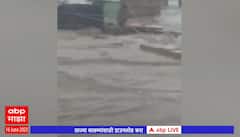 Biporjoy Cyclone At Gujrat : गुजरातच्या किनारी भागात मुसळधार पाऊस, भावनगरमध्ये पितापुत्राचा मृत्यू