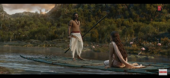 புராணக்கதையான ராமாயணத்தை அடிப்படையாக வைத்து எடுக்கப்பட்ட படம் ஆதிபுருஷ்.ரகு குல ராமனின்(பிரபாஸ்) பிறந்த கதை வளர்ந்த கதை என ராமயணத்தை பால காண்டத்தில் இருந்து தொடங்காமல் அதனை பற்றிய குட்டி அனிமேஷனை மட்டும் காட்டி, நேரடியாக ஆரண்ய காண்டத்தில் இருந்து கதையை தொடங்குகிறார் இயக்குநர் ஓம் ரவுத்.