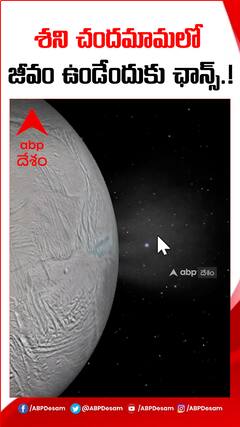 శని చందమామ ఎన్ సిలడస్ లో జీవం ఉండే ఛాన్స్.!