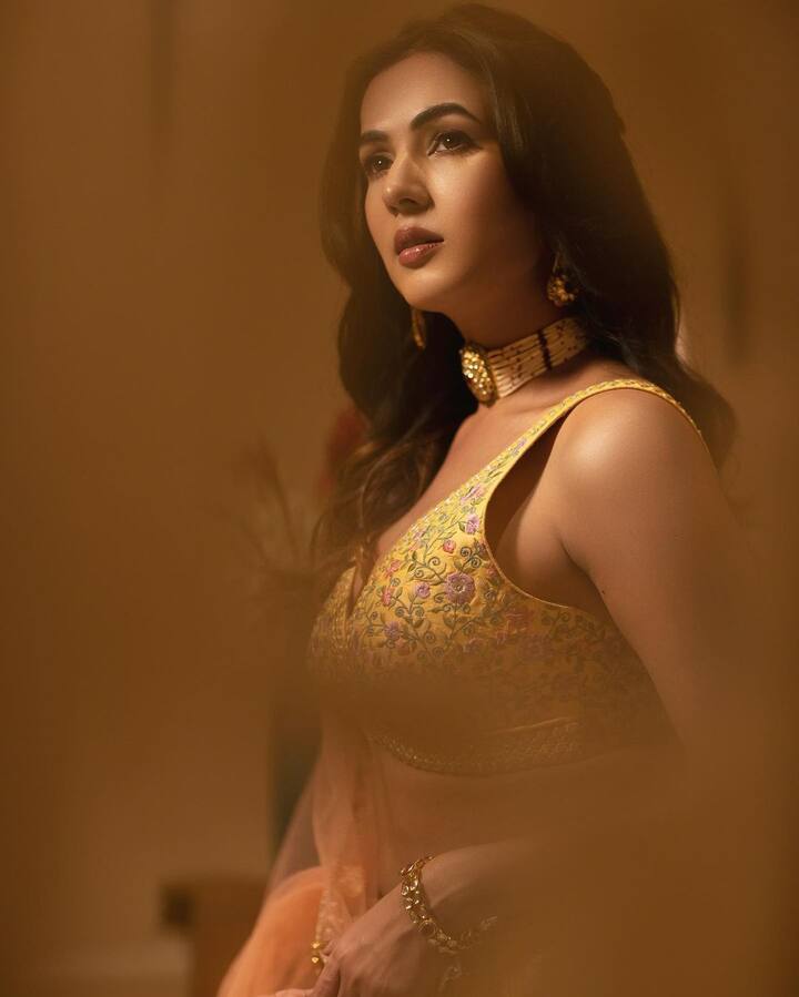 ఆదిపురుష్ సినిమాలో రావణుడిగా నటించిన సైఫ్ కి జోడీగా మండోదరిగా నటించింది సోనాల్ చౌహాన్