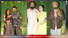 Karan Drisha Wedding: ਕਰਨ ਦਿਓਲ ਦੇ ਸੰਗੀਤ ਪ੍ਰੋਗਰਾਮ ਵਿੱਚ ਨਜ਼ਰ ਆਇਆ ਪੂਰਾ ਦਿਓਲ ਪਰਿਵਾਰ, ਸੰਨੀ ਦਿਓਲ ਨੇ 'ਤਾਰਾ' ਬਣ ਕੇ ਲੁੱਟੀ ਮਹਿਫ਼ਿਲ