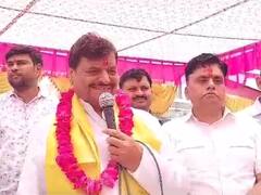 इटावा में शिवपाल यादव का BJP पर हमला, सपा नेता ने भगवान राम की मूर्ति का किया अनावरण