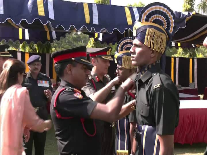 The Attestation Ceremony and Agniveer Passing Out Parade were held at the ASC Centre in Bengaluru. (Image Source: ANI)