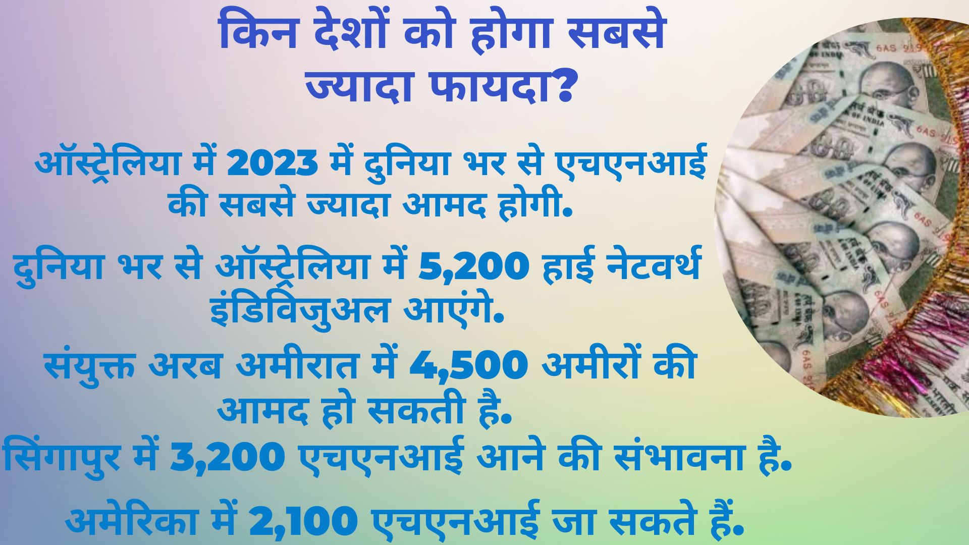 2023 में 6500 करोड़पति छोड़ सकते हैं भारत, किस देश को होगा सबसे ज्यादा फायदा?