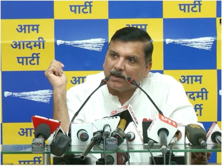 Adipurush Controversy: आदिपुरुष विवाद पर बोले आप नेता संजय सिंह- 'बीजेपी हिंदू धर्म को बदनाम करने का काम कर रही' Adipurush Controversy aam aadmi party mp sanjay singh hits out at bjp over adipurush film dialogue Adipurush Controversy: आदिपुरुष विवाद पर बोले आप नेता संजय सिंह- 'बीजेपी हिंदू धर्म को बदनाम करने का काम कर रही'