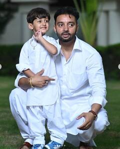 Sippy Gill: ਸਿੱਪੀ ਗਿੱਲ ਦਾ ਬੇਟੇ ਜੁਝਾਰ ਨਾਲ ਇਹ ਅੰਦਾਜ਼ ਮੋਹ ਰਿਹਾ ਦਿਲ, ਕੁੜਤੇ ਪਜਾਮੇ 'ਚ ਬਣੇ ਖਿੱਚ ਦਾ ਕੇਂਦਰ