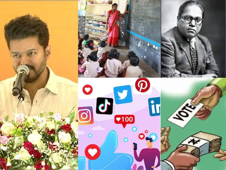 Vijay Speech Thalapathy Vijay School Students Meeting Vijay Makkal Iyakkam on tamilnadu politics Vijay Politics: எதையும் விட்டு வைக்காத விஜய்.. தமிழக அரசியலில் டாப்-டூ பாட்டம் அட்டாக்.. பக்கா ஸ்கெட்ச்..!