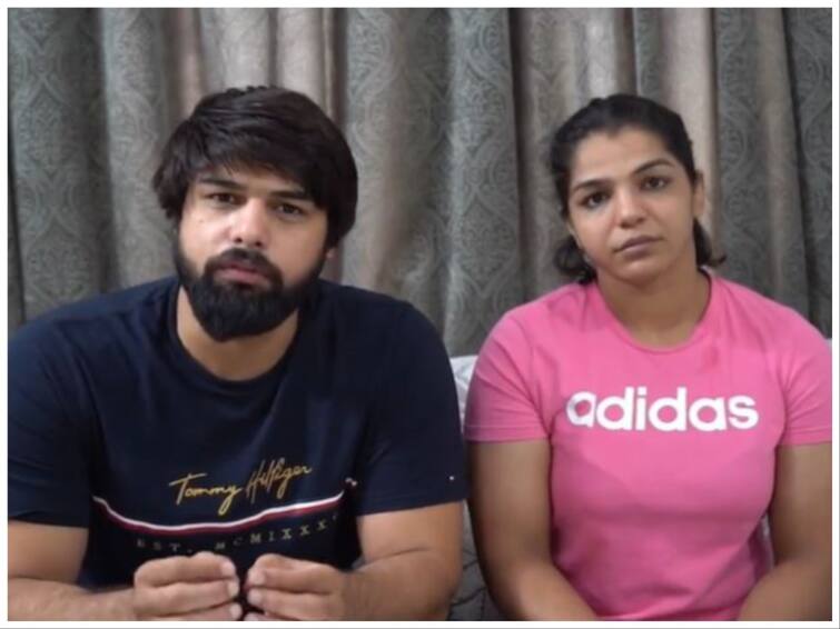 Our Fight Not Against Govt But Against WFI Chief Brij Bhushan Wresters In Video Message Satyawart Kadian Sakshi Malik 'Our Fight Not Against Govt But Against WFI Chief Brij Bhushan': Wrestlers In Video Message