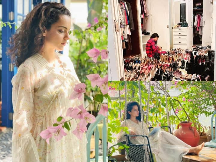 Kangana Ranaut Mumbai Home Photos: आज हम आपको बॉलीवुड की बेबाक क्वीन कंगना रनौत के मुंबई वाले घर का होम टूर देने जा रहे हैं. जिसे देखकर आप भी उसके इंटीरियर की तारीफ किए बिना नहीं रह पाएंगे.