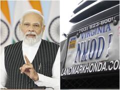 Modi US Visit: PM's Fan Flaunts 'Nmodi' Car Number Plate, Indian Diaspora Prepares For Welcome