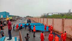 Cyclone Biparjoy : गुजरातला चक्रीवादळाचा तडाखा, जनजीवन विस्कळीत, वादळी वाऱ्यांसह पाऊस कायम