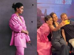 आलिया भट्ट ने गैल गैडोट के साथ ली सेल्फी, पिंक आउटफिट में क्यूट तस्वीरें शेयर कर खुद को बताया 'Barbie'