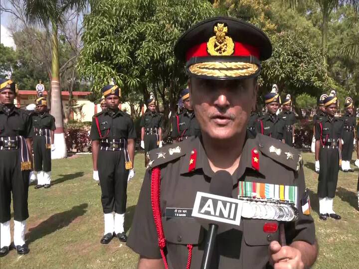 Brigadier Tejpal Mann congratulated the first batch of Agniveers at the Attestation Ceremony in Bengaluru. (Image Source: ANI)
