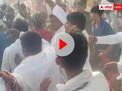 Watch: बृजभूषण शरण सिंह के काफिले पर पथराव, बवाल के दौरान बाल-बाल बचे बीजेपी सांसद