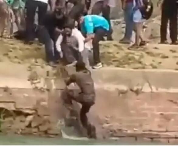 Soldier jumps to save girl in Bhakra Canal Life saved in few minutes ਭਾਖੜਾ ਨਹਿਰ 'ਚ ਡੁੱਬਦੀ ਲੜਕੀ ਨੂੰ ਬਚਾਉਣ ਲਈ ਫੌਜੀ ਨੇ ਮਾਰੀ ਛਾਲ, ਕੁਝ ਮਿੰਟਾਂ 'ਚ ਬਚਾਈ ਜਾਨ